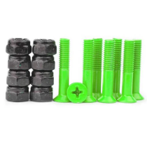 Tornillos Industrial Phillips 1" (Juego 8). Color: Verde