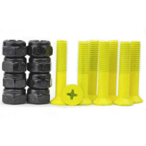 Tornillos Industrial Phillips 1" (Juego 8). Color: Amarillo.

