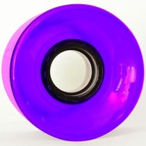 Industrial Cruiser Wheels 60mm. 83a. Clear Purple. (4 Ruedas)