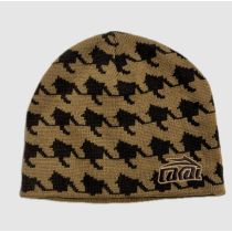 Gorro Lakai Houndstooth beanie. Color: Marron.

