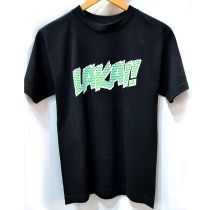 Camiseta manga corta Lakai script logo Color, negro 