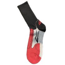 Lakai Manchester Sock Black Red