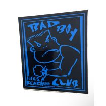 Adhesivo nos Life's A Beach Bad Boy Club 80's Vintage Surfing 4" Color:Negro/Azul
adhesivo vintage original, no es una reedicion.