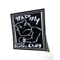 Adhesivo nos Life's A Beach Bad Boy Club 80's Vintage Surfing 4" Color:Negro/Blanco
adhesivo vintage original, no es una reedicion.