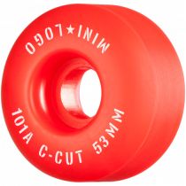 Mini Logo C-Cut 02 53mm. 101a Red. (4 Ruedas)
