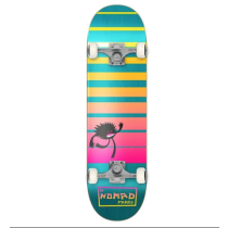 Monopatín completo Nomad Skateboards Horizon Tiffany 8.125" x 32.0". Concavo medio. Ruedas Nomad 52mm x 33mm. 99a. Color: Teal. (Unidad)