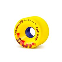 Orangatang Fat Free 65mm. 86a. Yellow. (4 Ruedas)