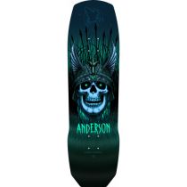 Tabla de monopatín Powell Peralta Andy Anderson Andy Anderson Pro 7 Heron Skull 9.13" x 32.80"(Unidad) 