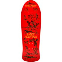 Tabla de monopatín Powell Peralta Mountain Bones Brigade 15 Reissue. 9.90" x 30.67". Color: Rojo. (Unidad)
