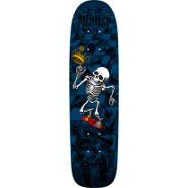 Tabla de monopatín Bones Brigade Powell Peralta Rodney Mullen Series 15 Reedición. 7.4" x 27.68". Color: Azul. (Unidad)