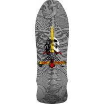 Powell Peralta Geegah Skull and Sword Silver 9.75" x 30". (Unidad)