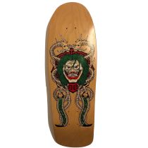 Tabla de monopatín Powell Peralta NOS Steve Caballero Mask. Color: Natural. "Coleccion Stance". Tabla vintage original, no es una reedicion. Stock Limitado. Articulo de coleccion. La tabla puede ser ligéramente distinta a la de la foto. No dude en ponerse