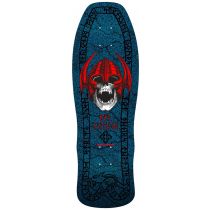 Tabla de monopatín Powell Peralta Per Welinder Nordic Skull Classic 9.625" x 29.75" Color, Azul