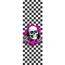 Pliego de Lija Powell Peralta Ripper Checker. 9.0" x 33.0". Color: Blanco