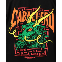Camiseta de manga larga Powell Peralta Steve Caballero Street Dragon Blackr. Color: Negro