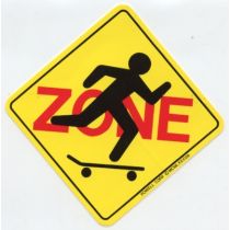 Powell Peralta NOS Sticker Skatezone. (Unidad)