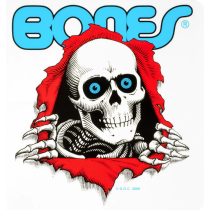 Adhesivo Powell Peralta Ripper Bones Bumper 4" x 4". (Unidad). 