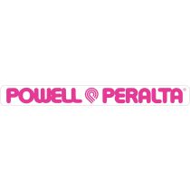 Pegatina de Powell Peralta NOS Strip. Color: Rosa Tamaño, 10cm/ 4"