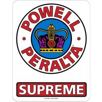 Pegatina Powell Peralta NOS Sticker Supreme 4.38" x 3.25"