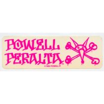 Adhesivo Powell Peralta NOS Vato Rat Bones Color Rosa de 7"