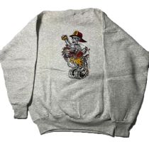 Sudadera Powell Peralta Fire Departament. Color: Gris