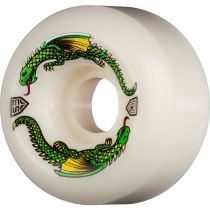 Powell Peralta Formula Dragon, 53mm x 34mm. 93a. White. (4 Unidades)