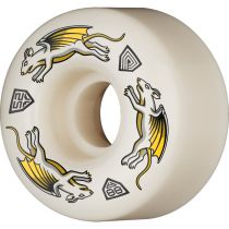 Powell Peralta Formula Dragon Nano Rats 52mm.  88a. White. (4 Unidades)