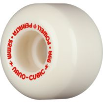 Ruedas de monopatín Powell Peralta Formula Dragon Nano Cubic, 52mm. x 37mm. 97a. Color: Blanquecino. (4 Unidades)
