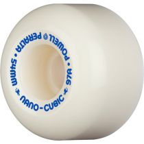 Ruedas de monopatín Powell Peralta Formula Dragon Nano Cubic, 54mm. x 36mm. 97a. Color: Blanquecino. (4 Unidades)
