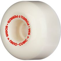 Ruedas de monopatín Powell Peralta Formula Dragon Nano Cubic, 60mm. x 38mm. 93a. Color: Blanquecino. (4 Unidades)
