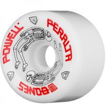 Ruedas Powell Peralta G-Bones 64mm x 41mm 97a. Color: Blanco. Reedicion.