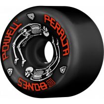 Ruedas Powell Peralta G-Bones 64mm x 41mm 97a. Color: Negro. Reedicion.