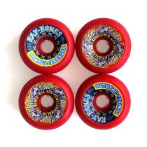 Ruedas Powell Peralta NOS Rat Bones II 60mm x 32mm 95a Color, Rojo