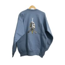 Sudadera Powell Peralta Skull and Sword Bones. Color: Azul