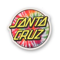 Adhesivos Santa Cruz Tie Dye Dot 3" Color, Multicolor