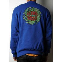 Sudadera Santa Cruz Slime Balls Logo. Color: Royal