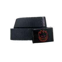 Cinturón Spitfire Charred Remains Belt. Color: Negro. (Unidad)