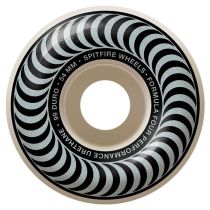 Ruedas de monopatín Spitfire Wheels Formula Four Classic Silver 54mm x 33.5mm. 99a. Color: Natural
