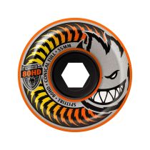 Ruedas de monopatín Spitfire Wheels Fade Conical Full 58 mm x 37mm. 80a Superficie de rodadura 27.3mm. Color: Naranja. (Juego de 4 ruedas)
