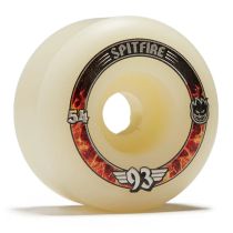 Ruedas de monopatín Spitfire Wheels Formula Four Soft Sliders Radials. 54mm x 34mm. 93a. Color: Natural. (4 Ruedas)