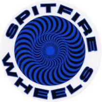 Pegatina Spitfire Wheels Classic Swirl 7.50" Color, Azul