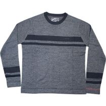 Jersey Spitfire Camden sweater, Gris/ Negro