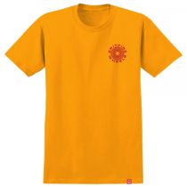 Camiseta manga corta Spitfire Classic 87 Swirl. Color: Oro/ Rojo. (Unidad)
