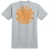 Camiseta manga corta Spitfire Classic 87 Swirl. Color: Azul.
