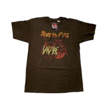 Camiseta manga corta Spitfire Fire Show. Color: Marron 