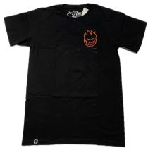 Camiseta manga corta Spitfire STD Issue. Color: Negro.