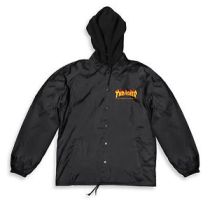 Thrasher Flame Logo Coach Jacket 