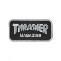 Parche Thrasher Logo. Color: Negro.