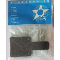 Protector eje NOS Tracker Lapper. Color: Negro. (Unidad)