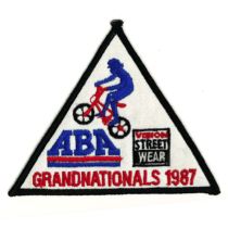 Parche Vintage NOS Vision Street Wear Aba Grand Nationals 5". (Unidad)